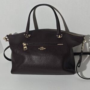 Coach Prairie Satchel Oxblood Color